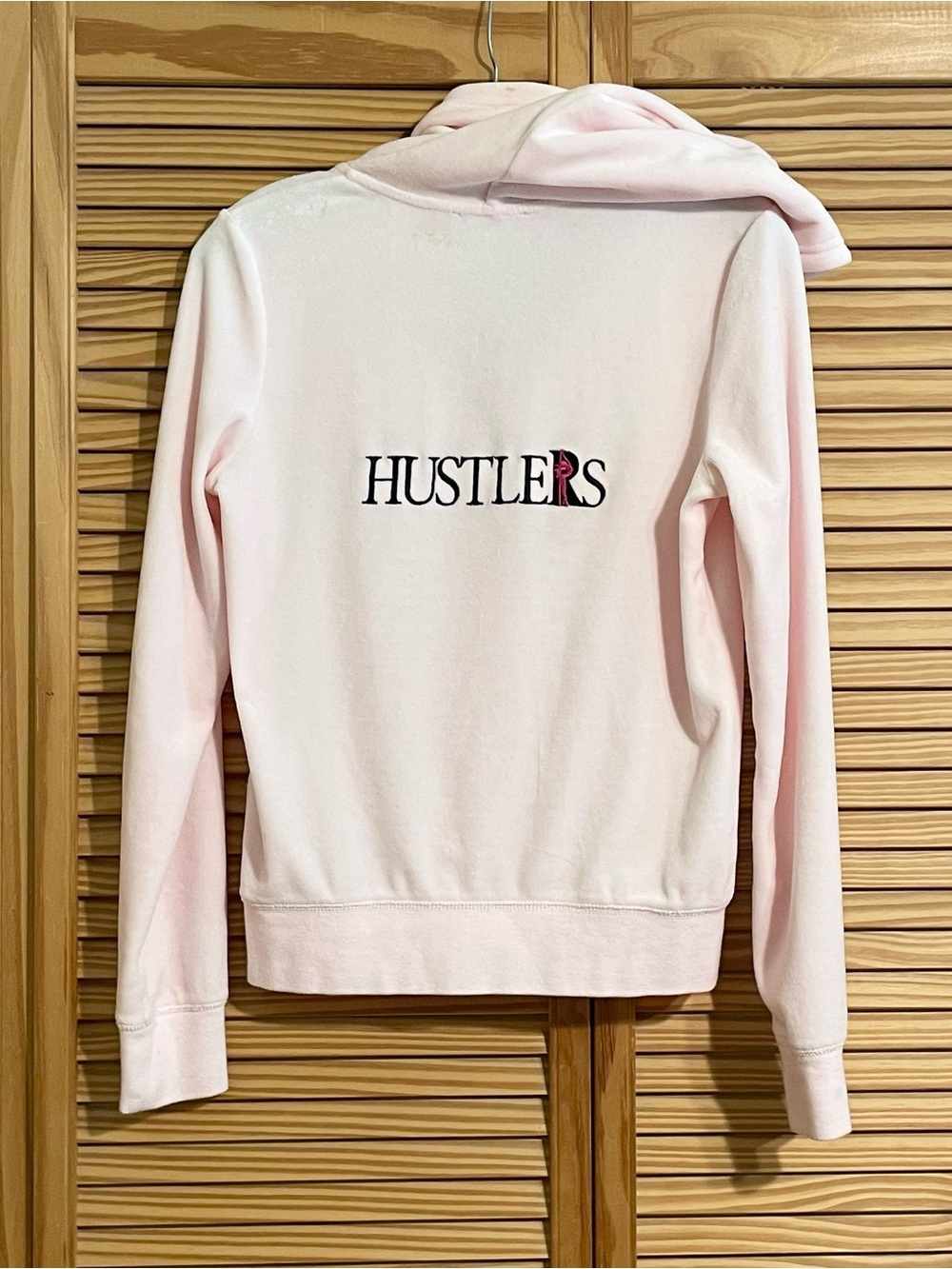 Rare Official Hustlers (2019) Movie Crew Gift Juicy Couture Pink Velour Hoodie